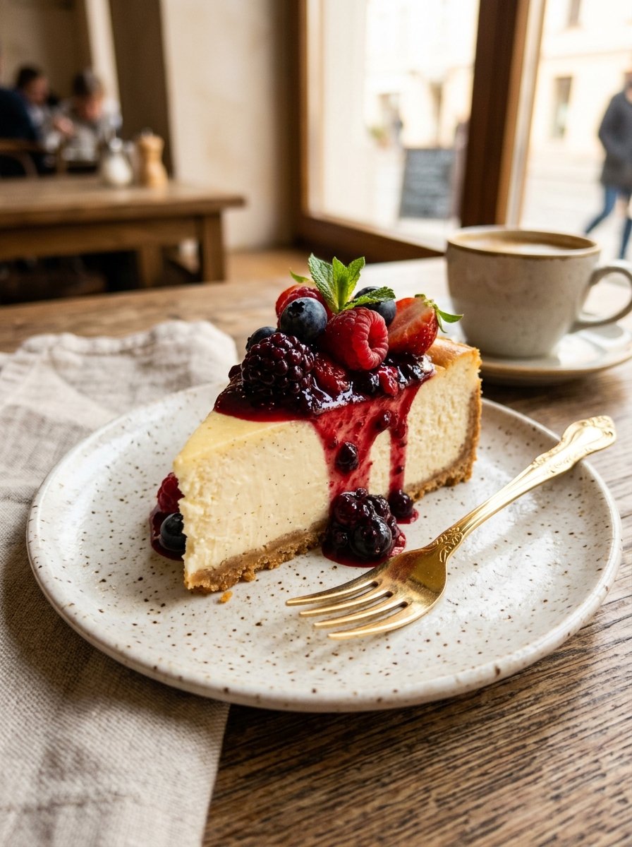 Cheesecake de Frutos Rojos